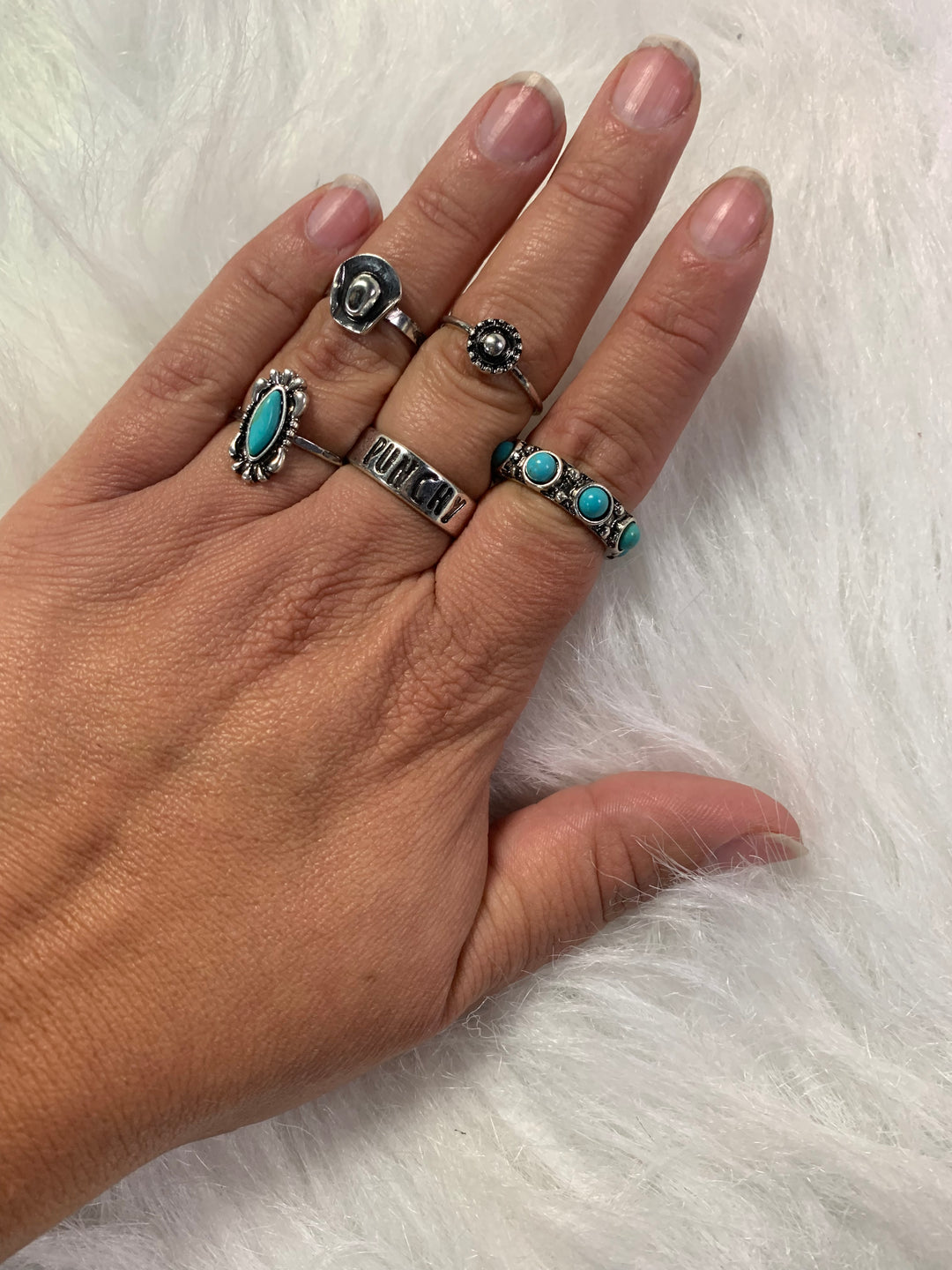 Turquoise Rings ONE SIZE