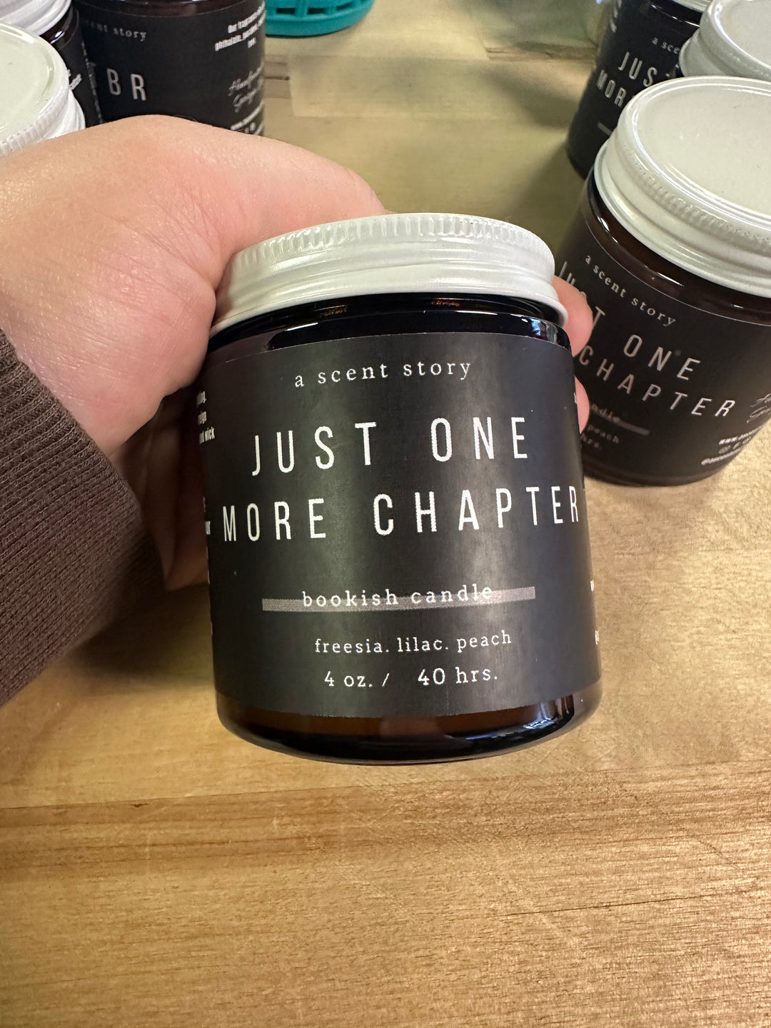 Bookish Candle