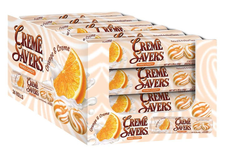 Creme Saver Orange & Cream Candy 1.76oz