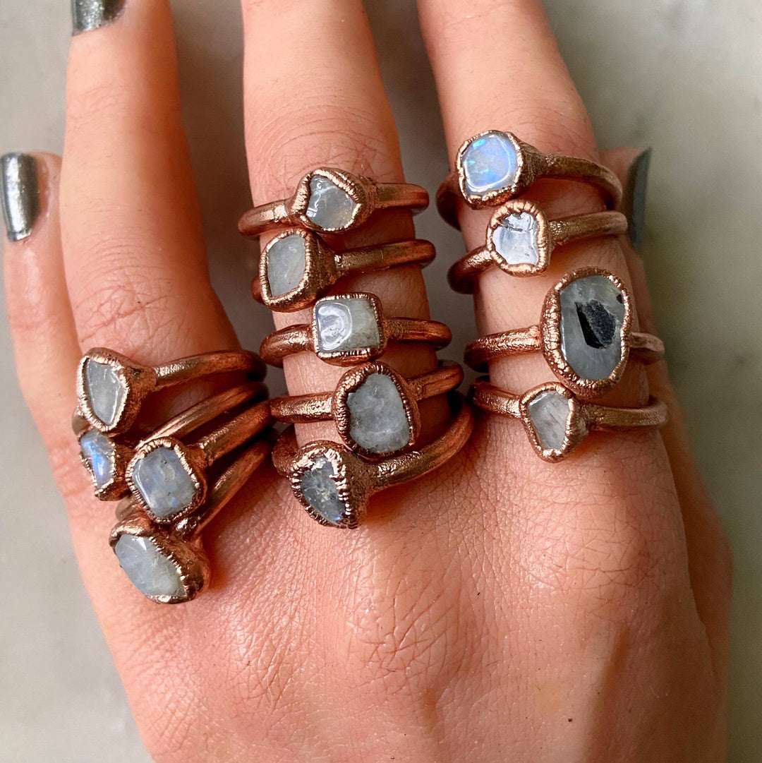 Moonstone Ring - The Bee Boutiques