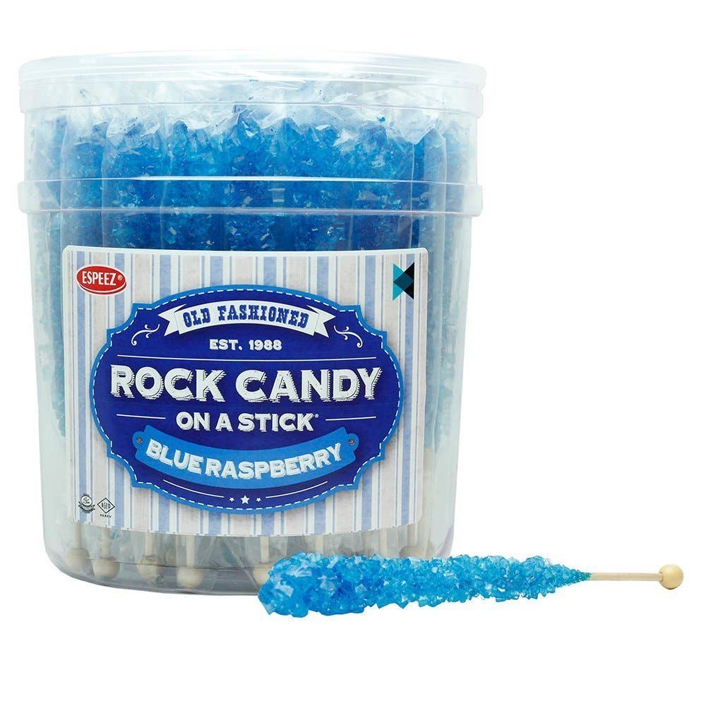 Rock Candy Sticks Blue Raspberry, 0.8oz